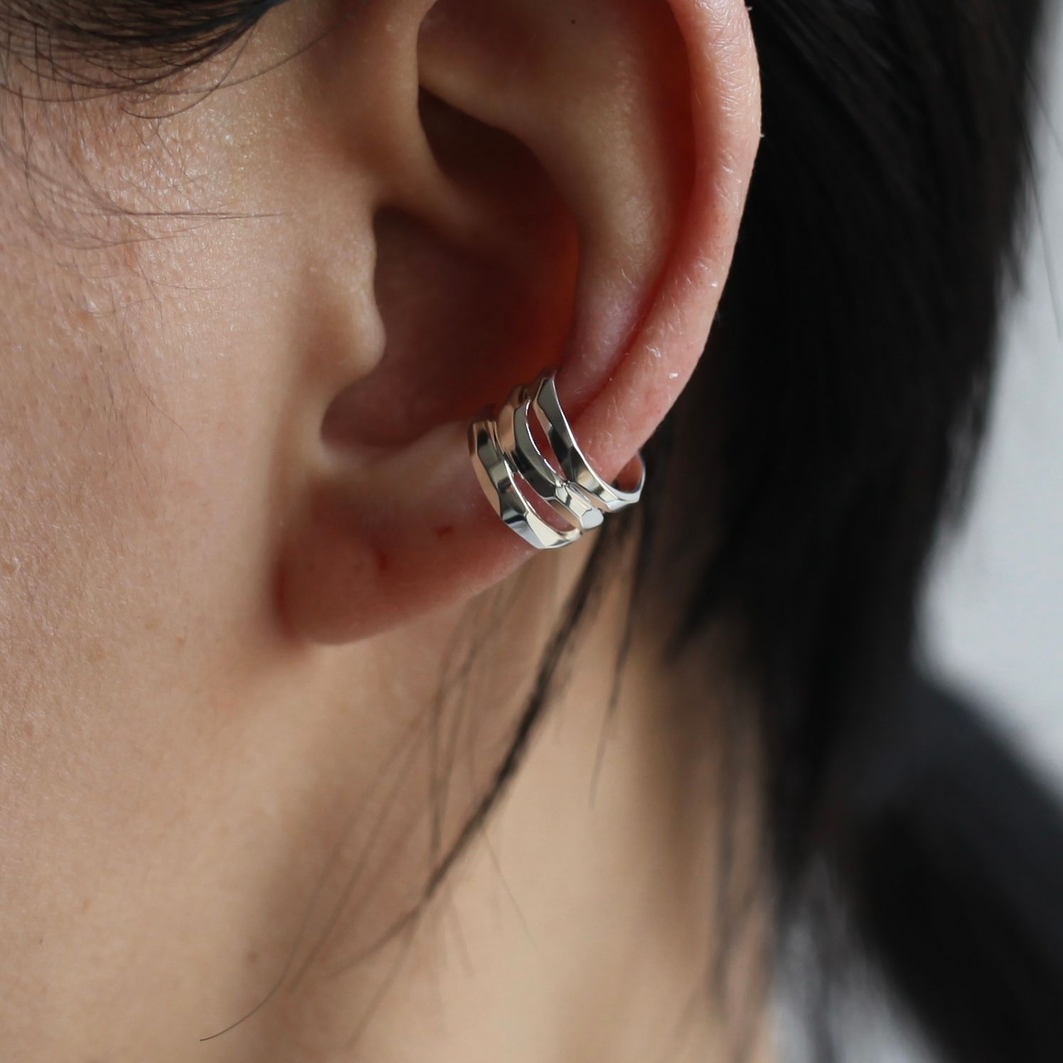 GARNI - 【残り一点】Crockery Ear Cuff(SILVER) | ACRMTSM ONLINE STORE