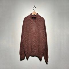 【残り一点】Wool Kanoko Half Zip P/O