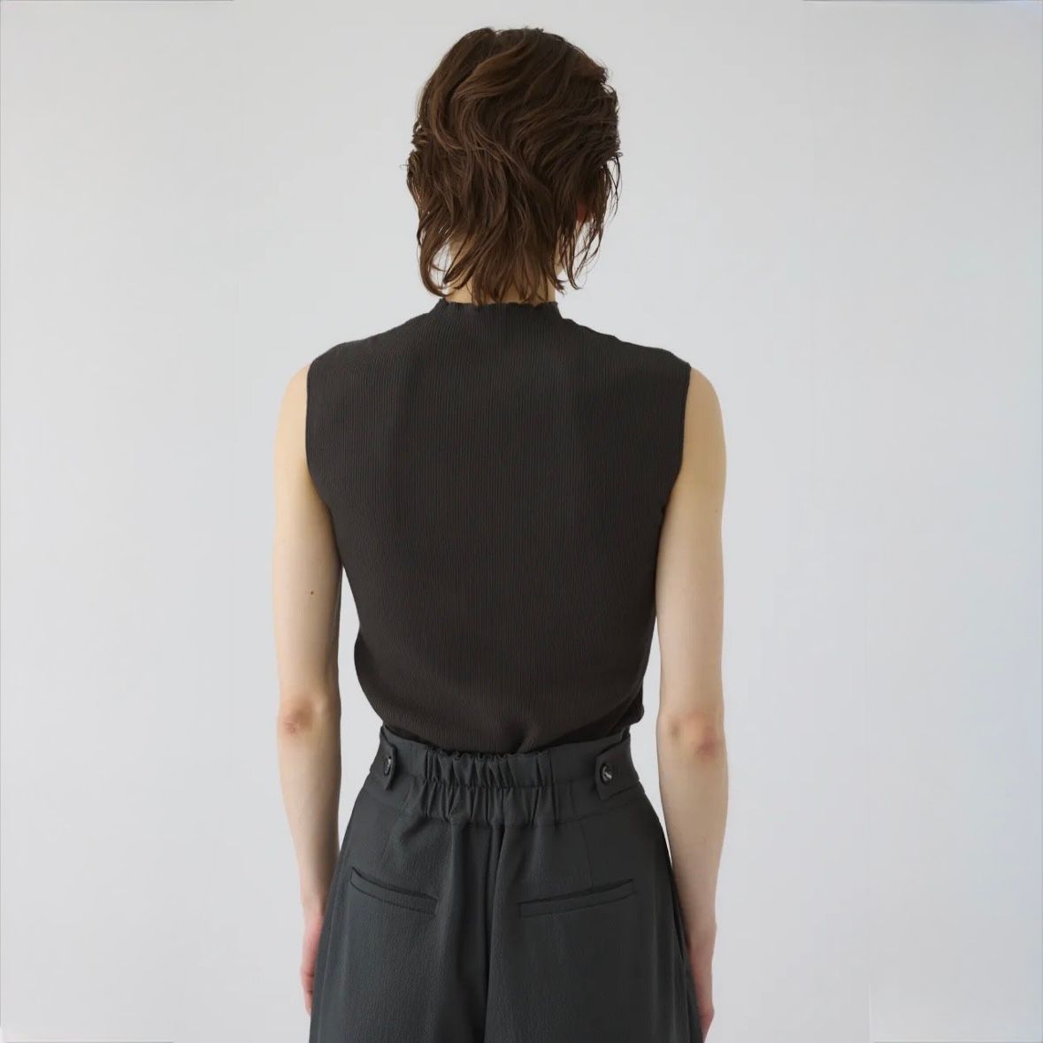 【残り一点】Washable Basic N/S Knit