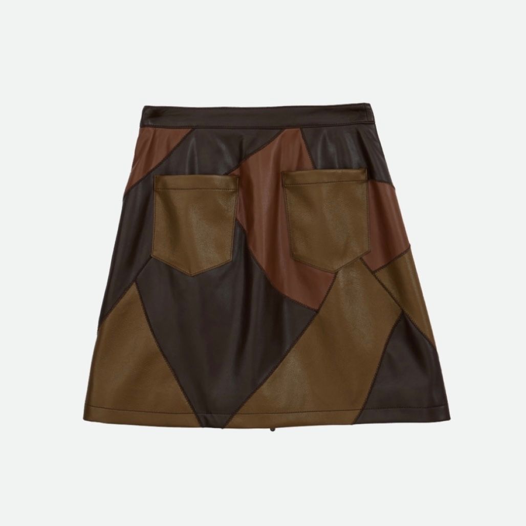 【残り一点】Patchwork Mini Skirt