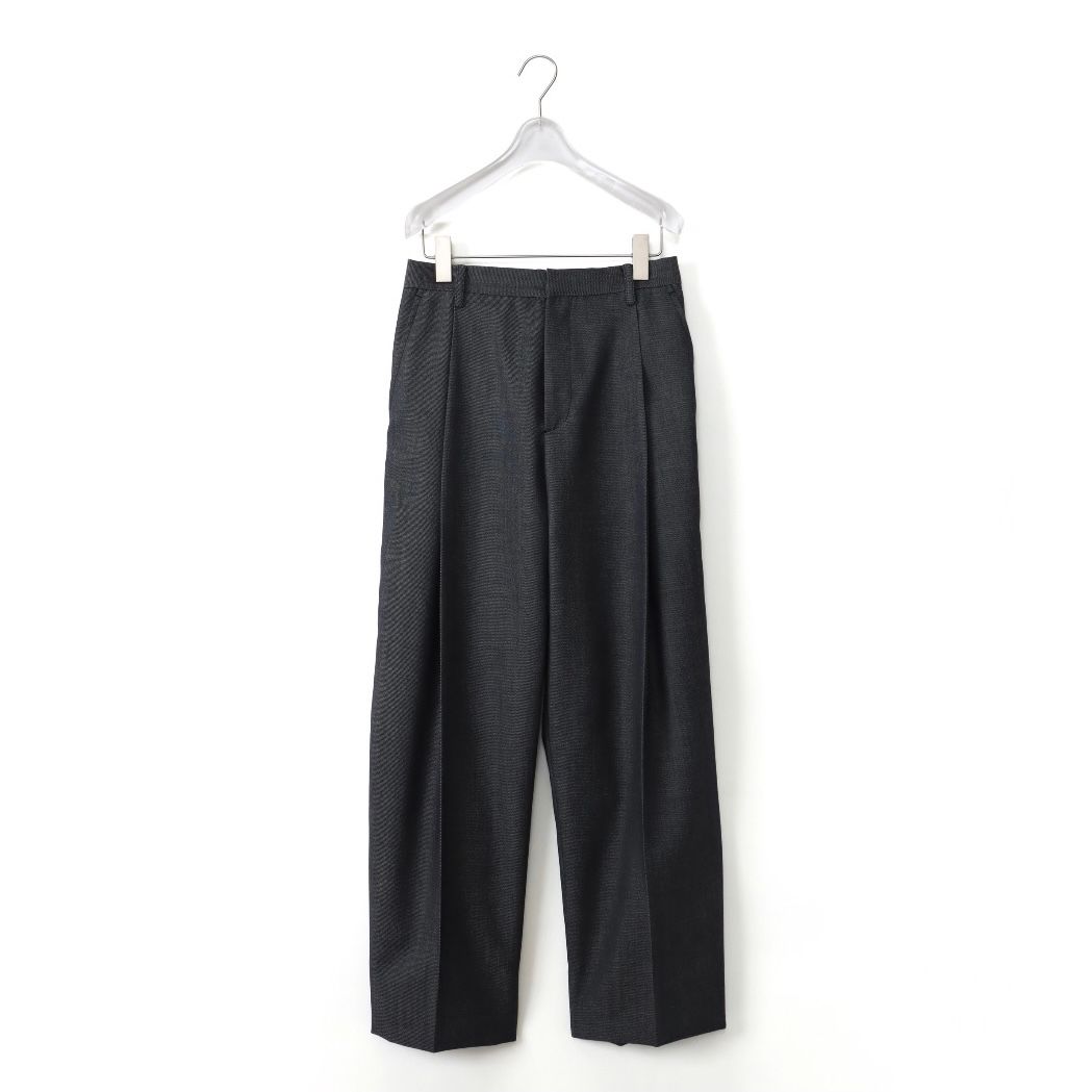 NEONSIGN - 【残り一点】Wide Denim Slacks(WOOL NAVY) | ACRMTSM