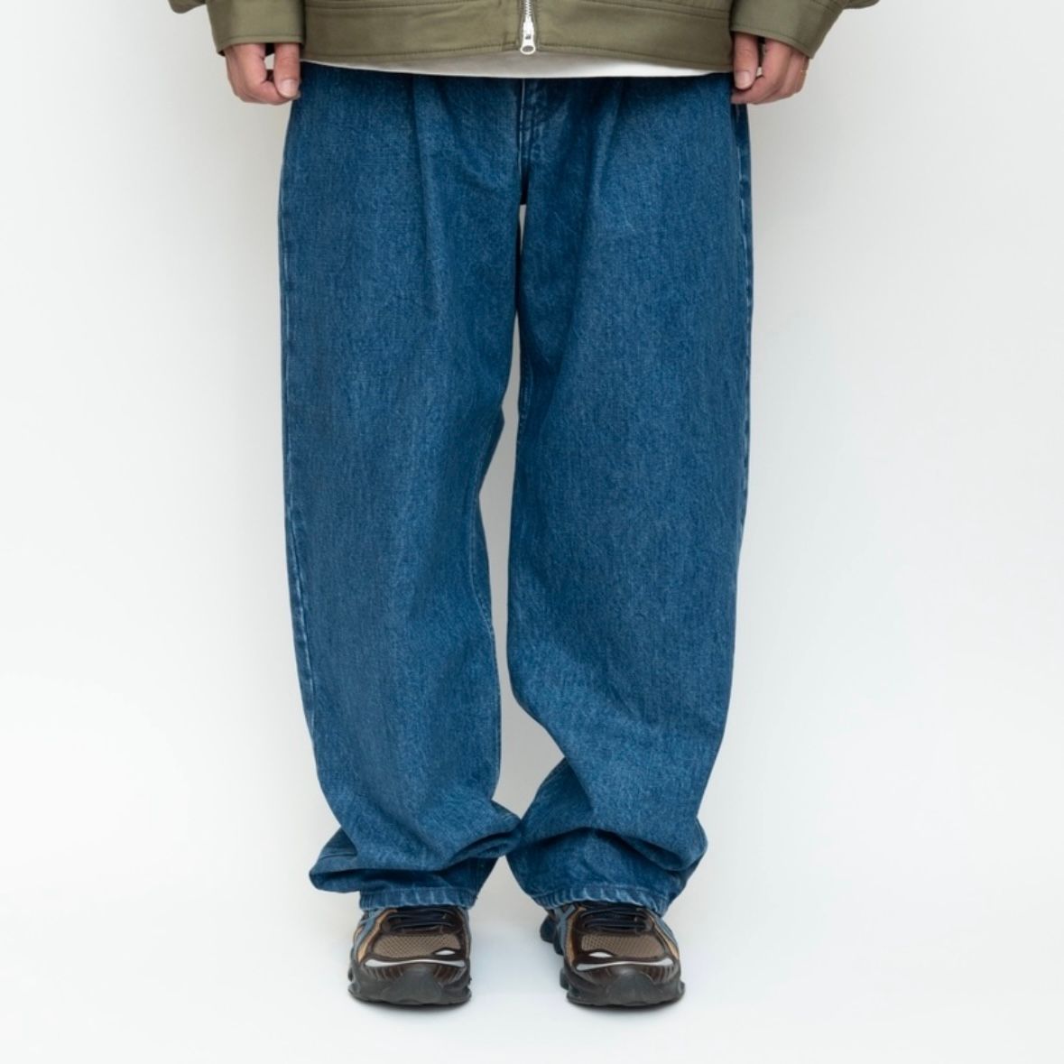 【残り一点】1Tuck Baggy Denim Bio