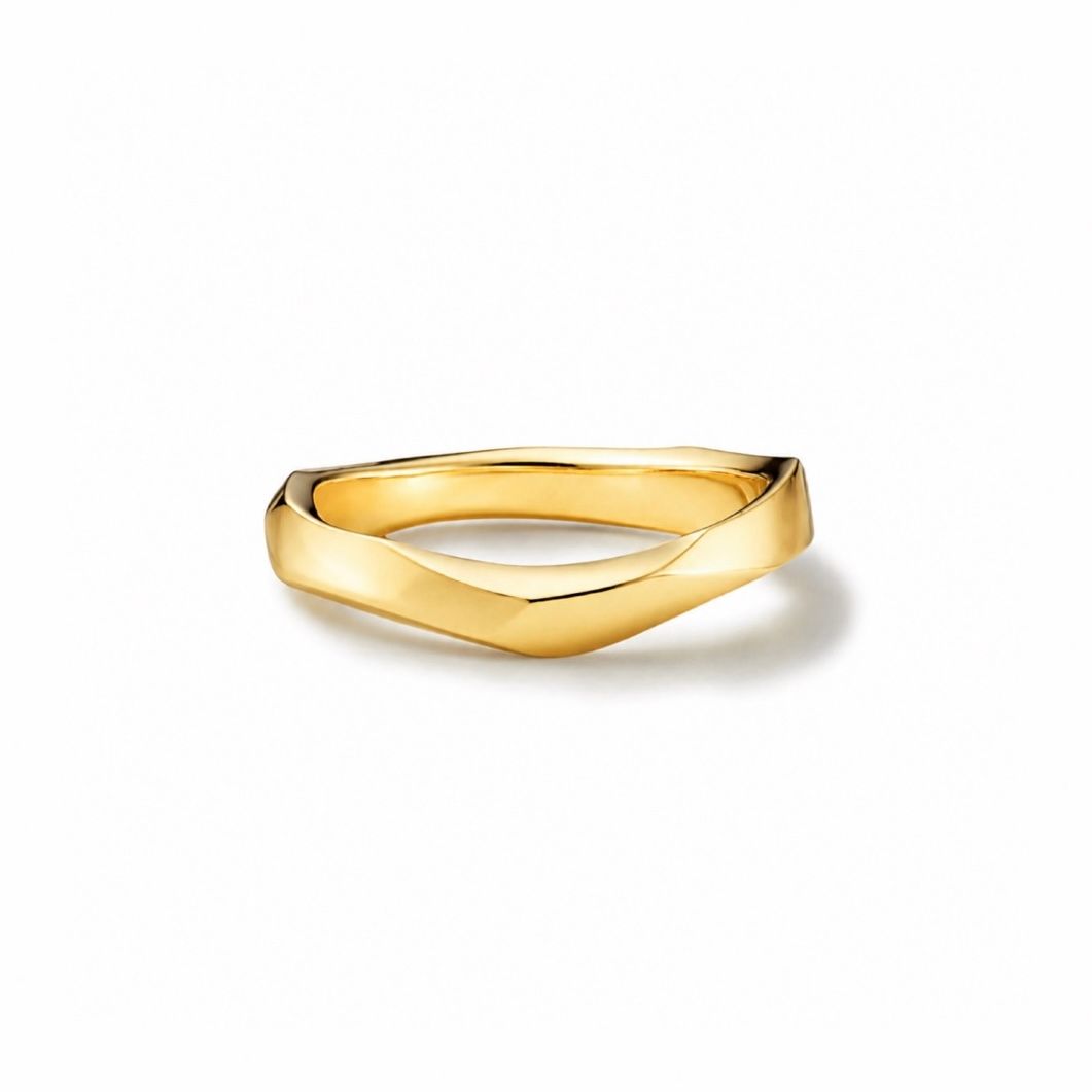 【お取り寄せ注文可能】Peculiar Ring L(K18 YELLOW GOLD)