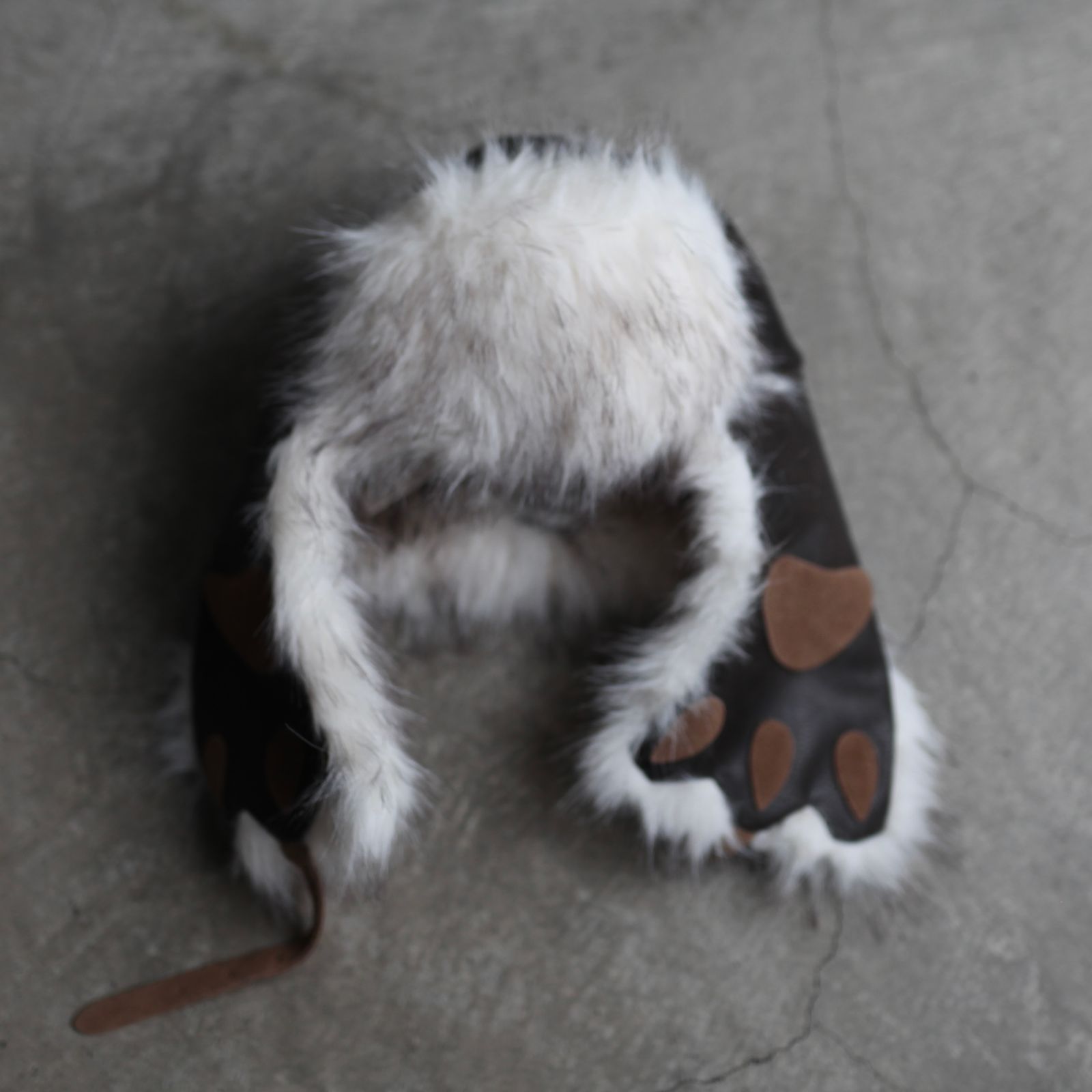 【残り一点】Cat Earflap Brown Hat