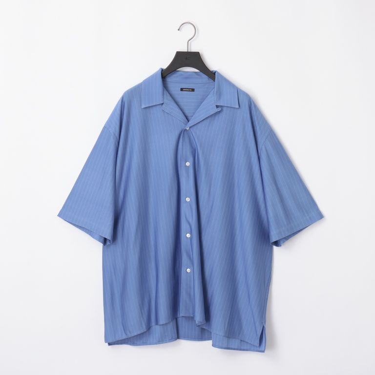 【残り一点】36G Silk Stripe Ether SS Shirt
