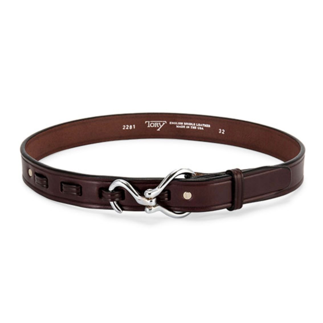 TORY LEATHER - 【残りわずか】Hoof Pick Belt(HAVANA×NICKEL