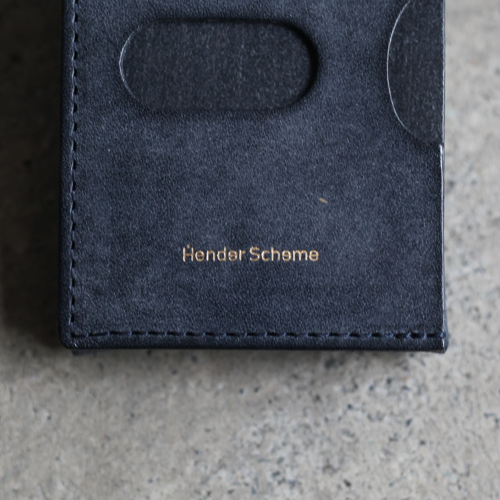 Hender Scheme - 【再販売通知受付可能】Minimal Wallet(NAVY