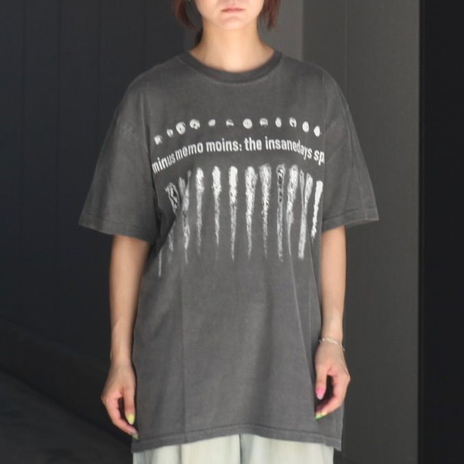 【残り一点】Bootleg Tee(SHINE MONOCHROME)