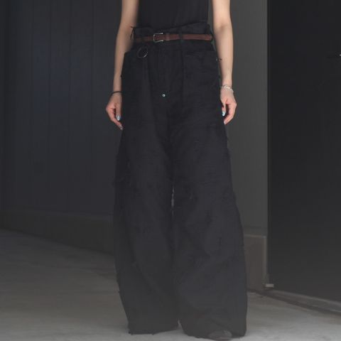 【残りわずか】Twist Seam Lot.20603T Boro Crust(NOIR)