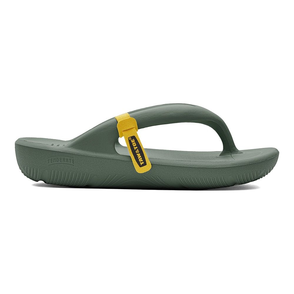 サンダル・ミュール TAW&TOE Zerovity OG Misty Green Z-FF-OGMG New TAW&TOE FLIP FLOP ZEROVITY OG MISTY GREEN Z-FF-OGMG