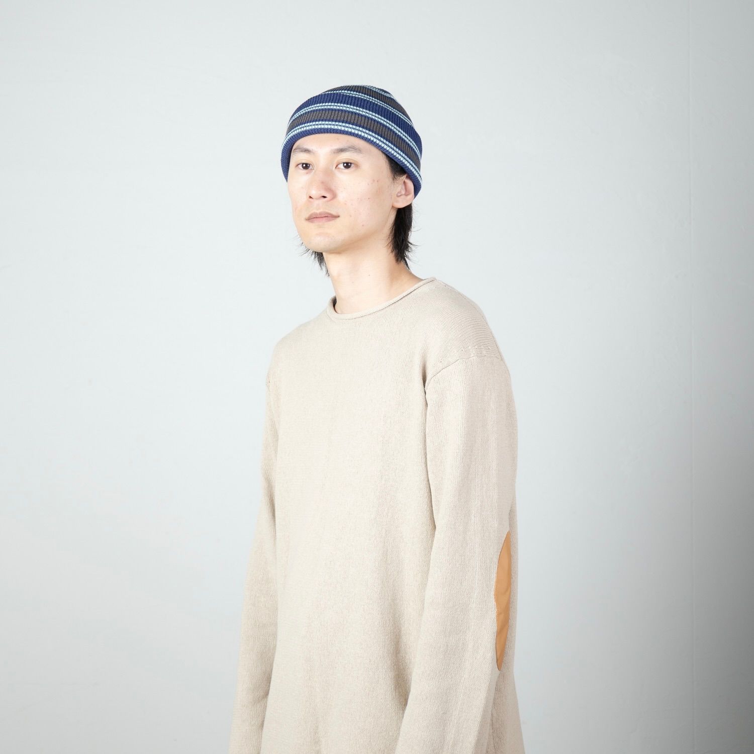 【残り一点】RV Border Short Beanie