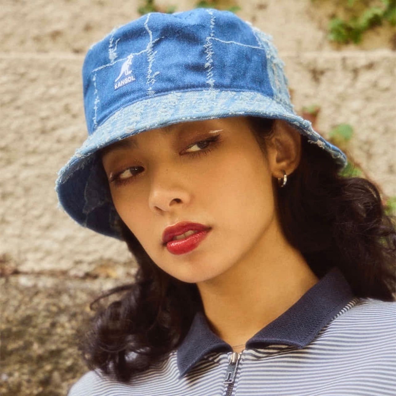 【残り一点】Denim Mashup Bucket