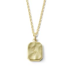 【お取り寄せ注文可能】Signet Pendant No.2(K10 YELLOW GOLD)