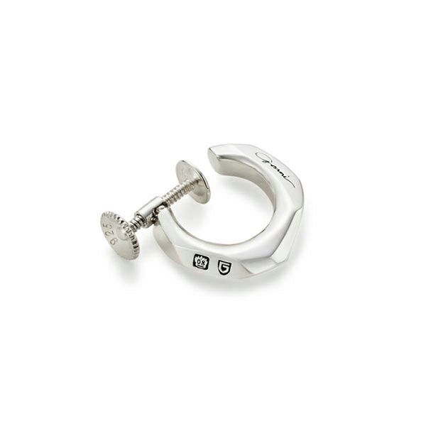 【残り一点】Crockery Earring 右耳用(SILVER)