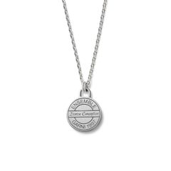 【お取り寄せ注文可能】Engrave Coin Pendant_L