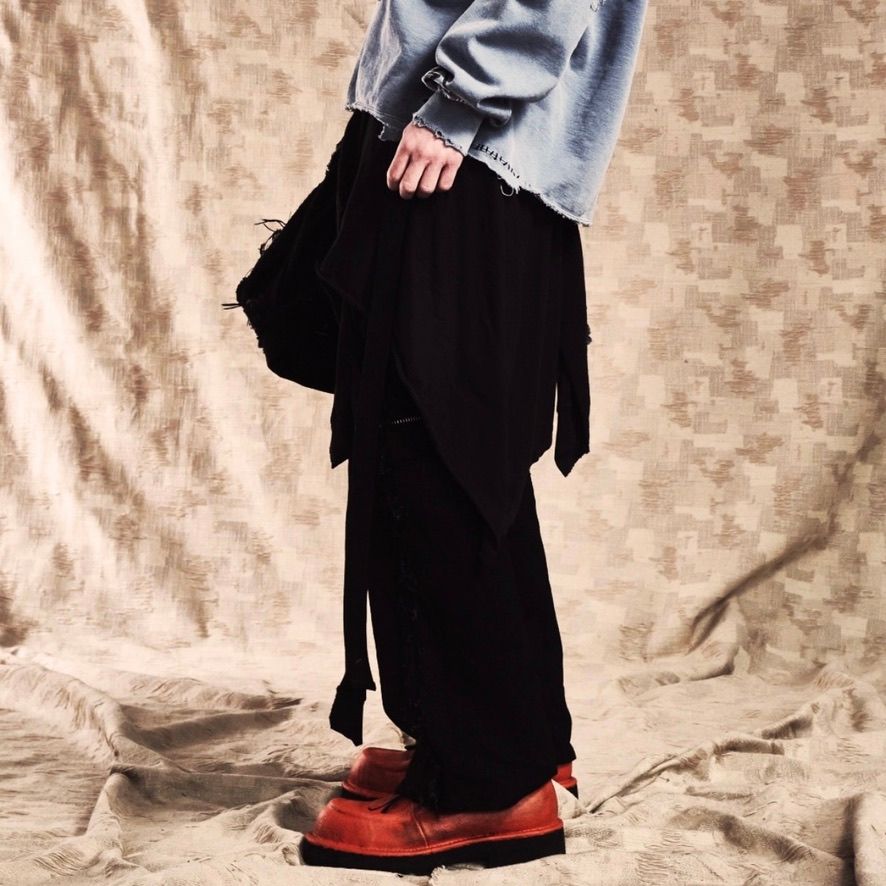 【残り一点】Twist Seam Lot.20746 Boro Crust With Wrapped(NOIR)