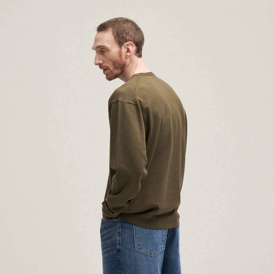 【残り一点】French Henry Neck Knit