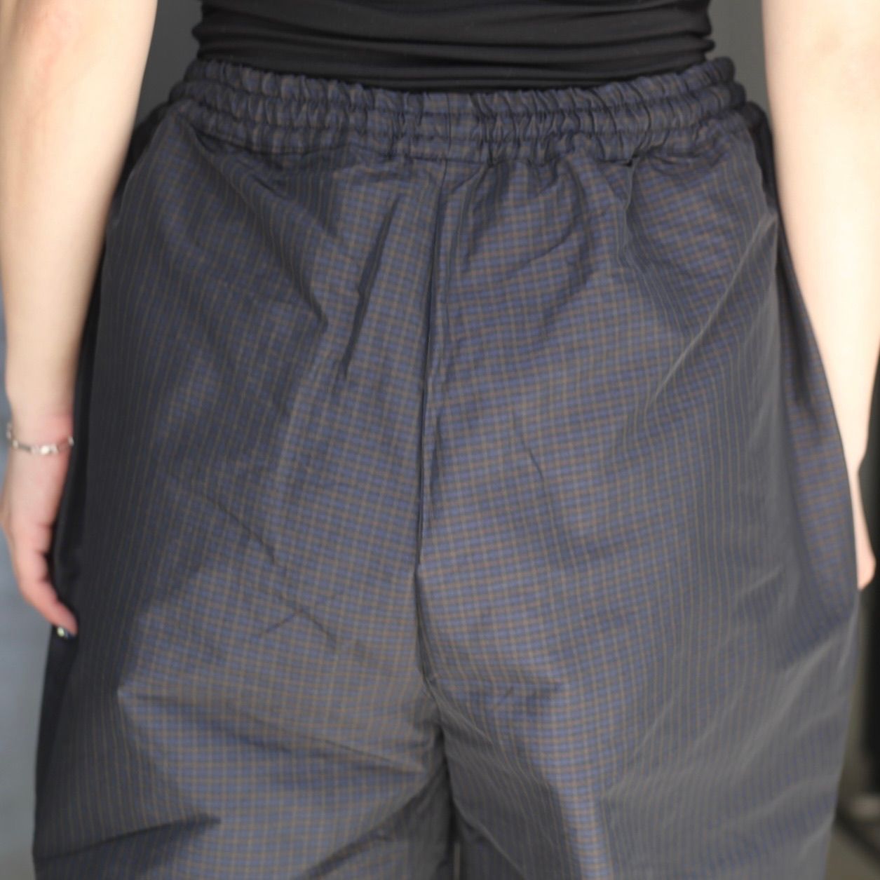 【残り一点】Check Track Pants