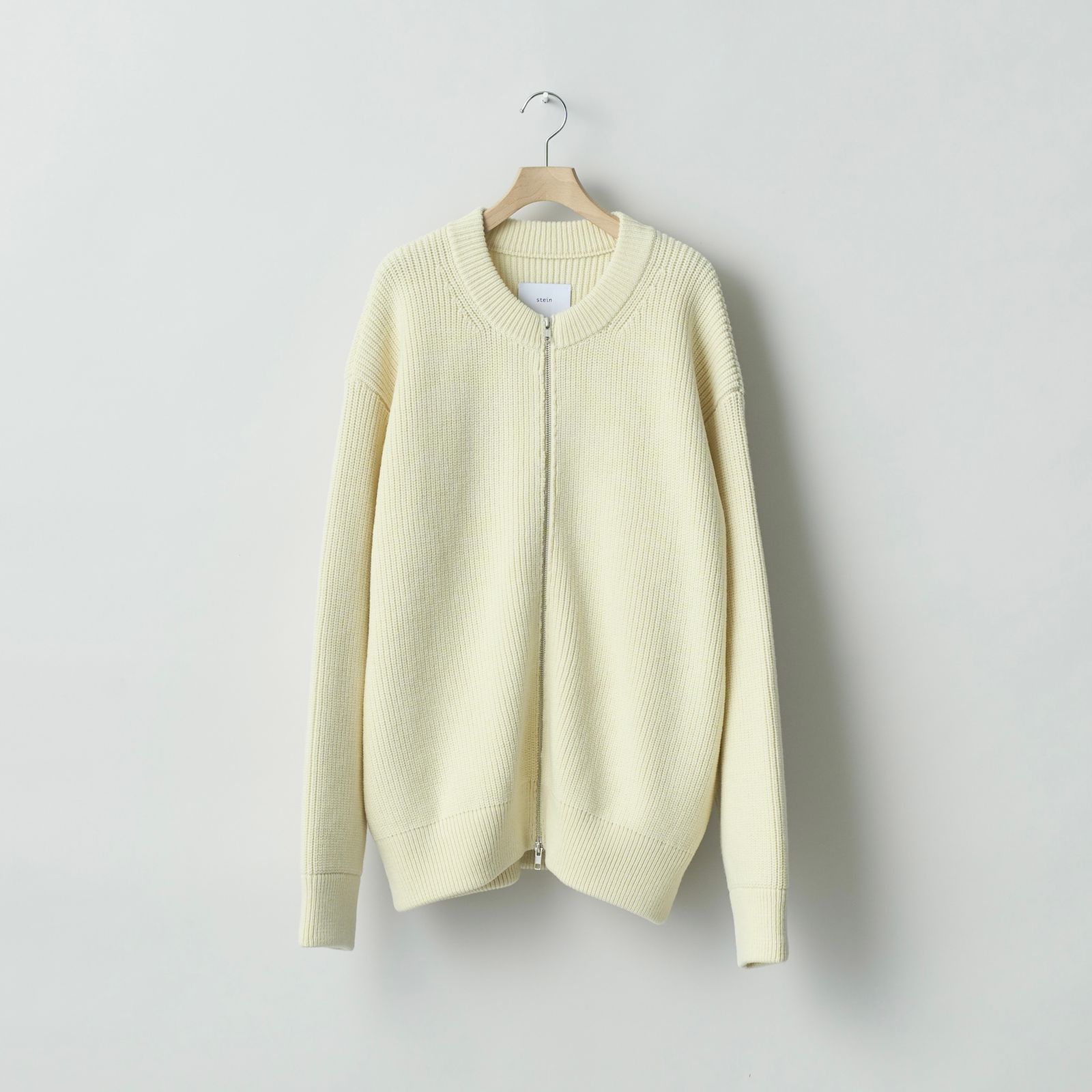 stein - 【残りわずか】Oversized Drivers Knit Zip Jacket | ACRMTSM