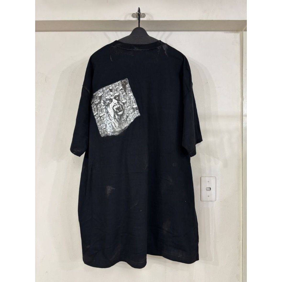 【残り一点】Paper Bonding Rubber Coating T-Shirt