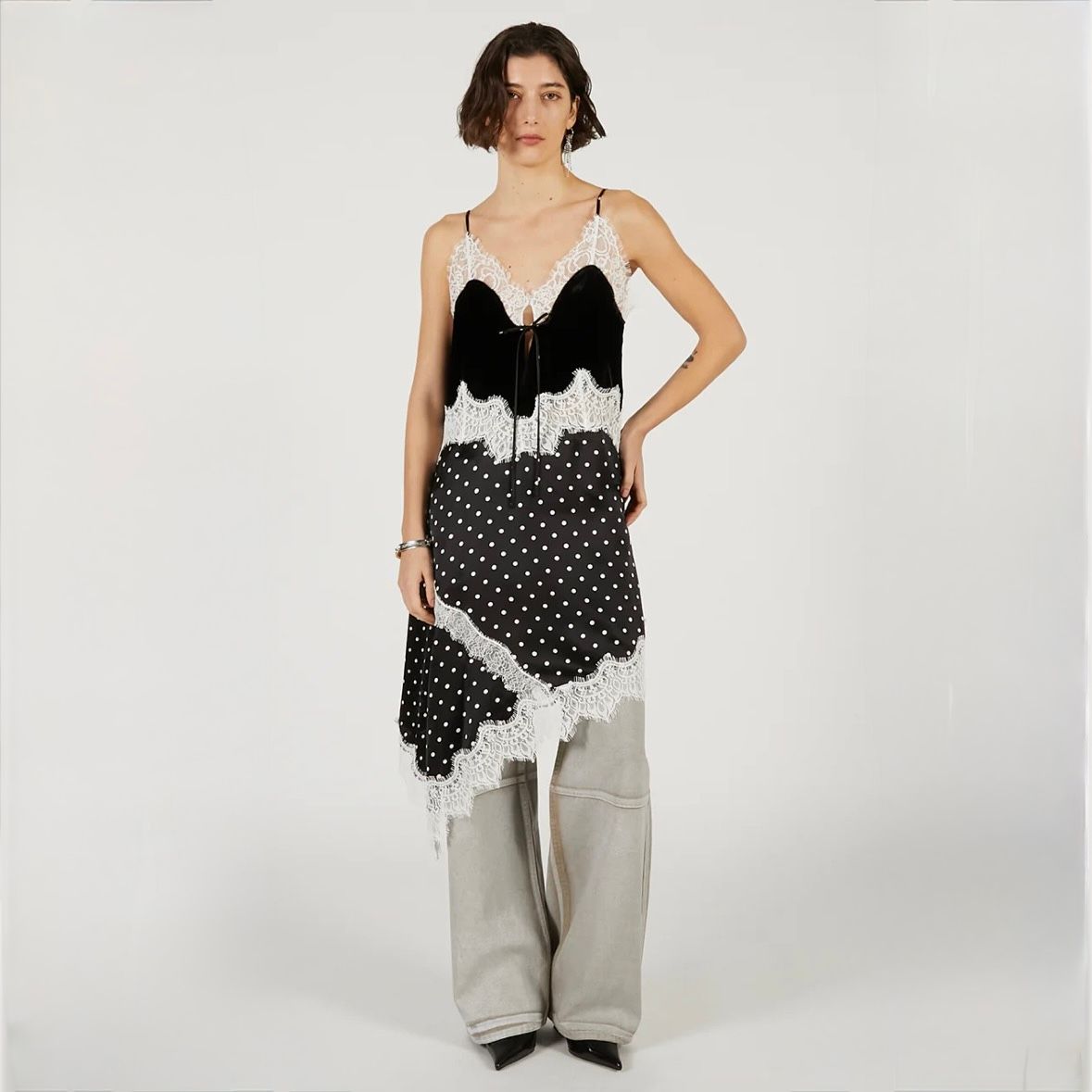 【残り一点】ストレートデニムパンツ