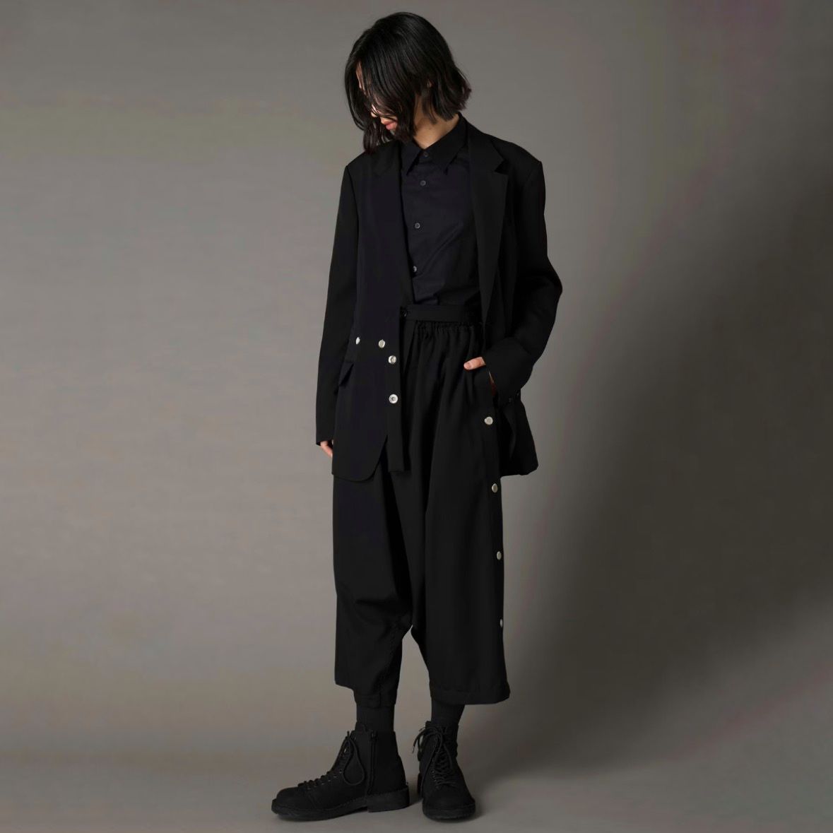 【残り一点】アイレットサルエルパンツ