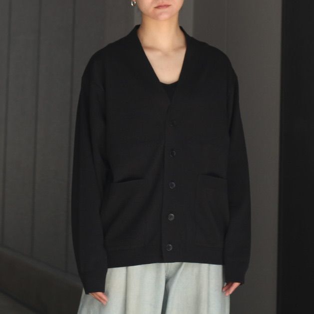 ATON - 【残り一点】Fresca Knit Oversized Cardigan | ACRMTSM ONLINE