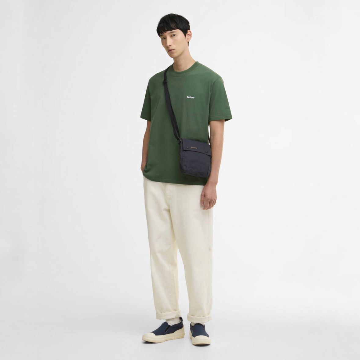 【残り一点】Barbour Dalton Logo OS T-Shirt