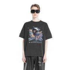 【再販売通知受付可能】Movie"WORMHOLE" Switching Tee