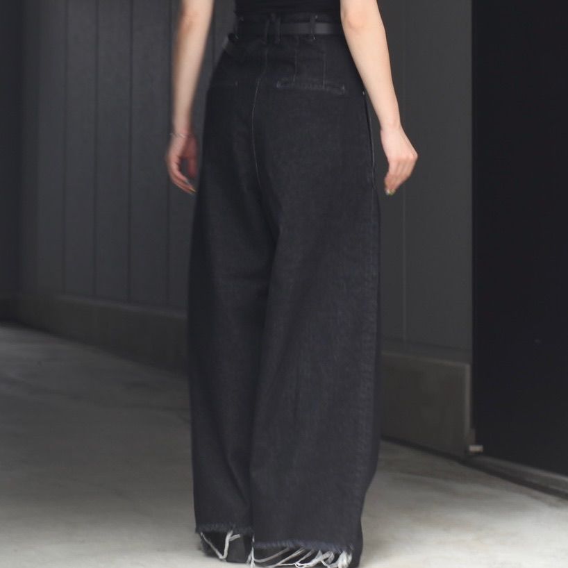 【残り一点】Hi Waist Baggy Denim Pants