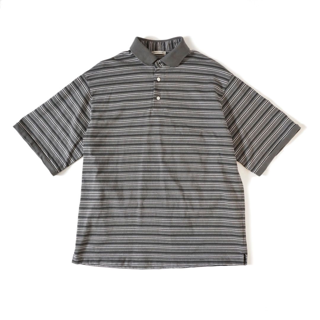 UNIVERSAL PRODUCTS - 【残り一点】Multi Border S/S Polo | ACRMTSM