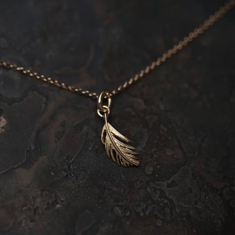 【お取り寄せ注文可能】Minuscule Feather_S(GOLD)