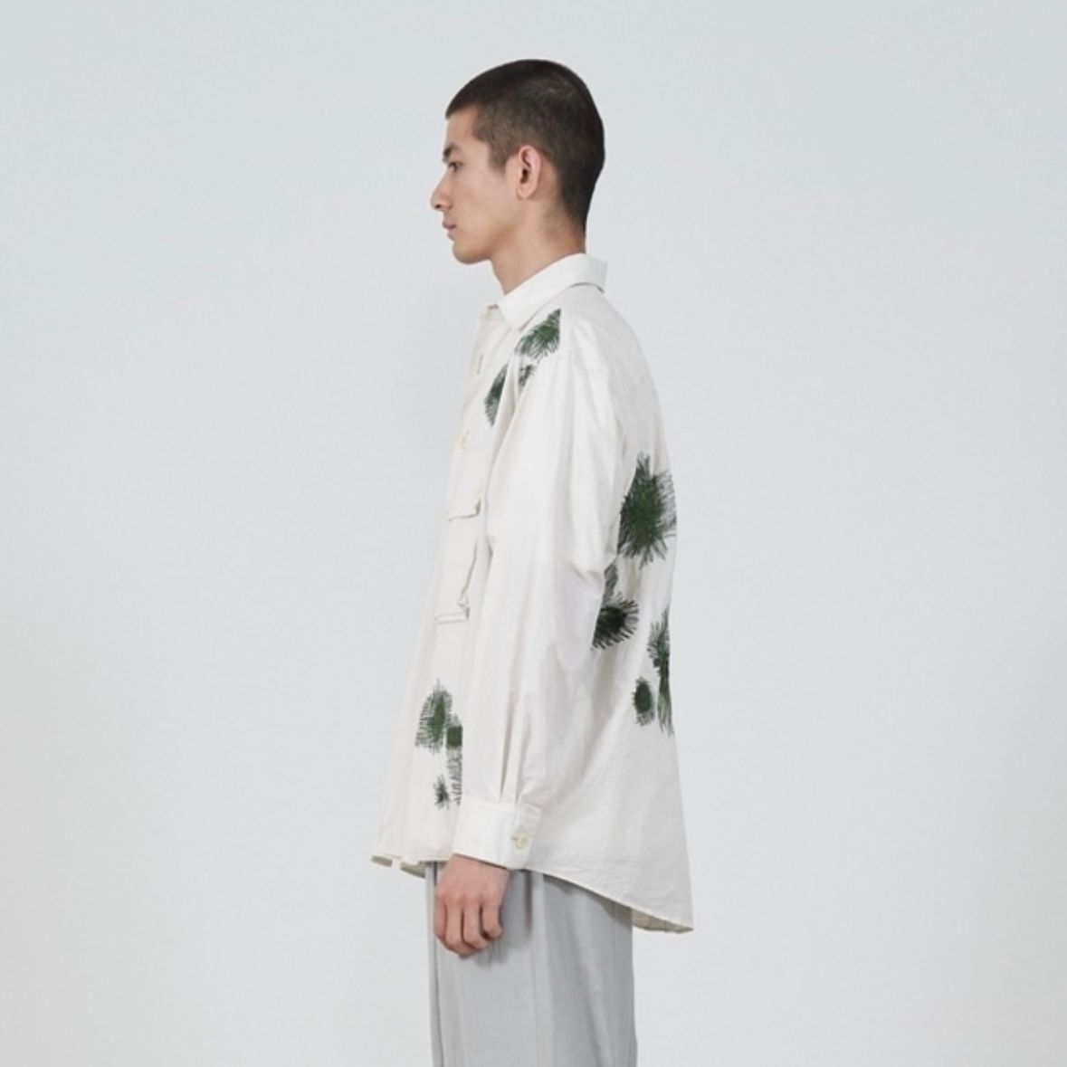 【残り一点】Embroidery Utility Shirt