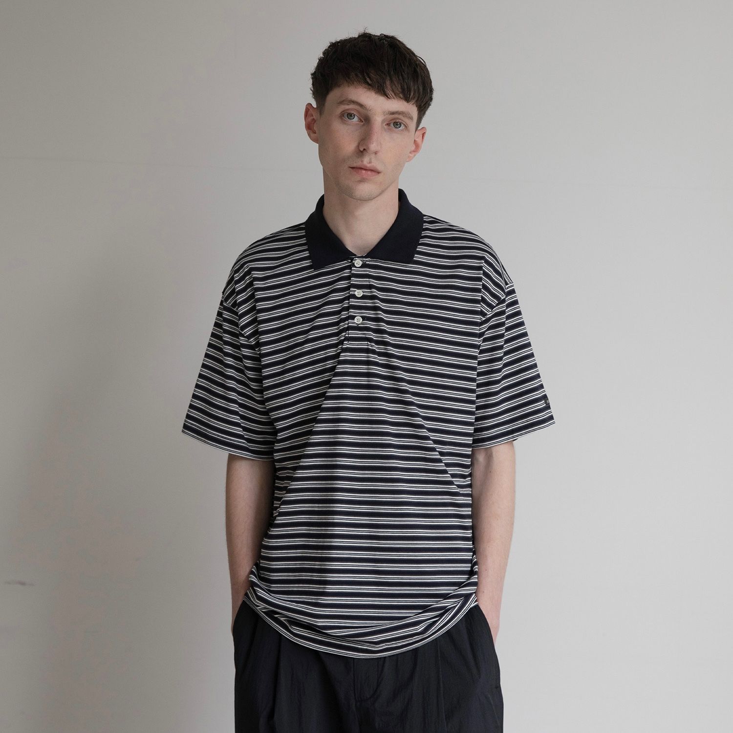 【残り一点】Brief Stripe Short Sleeve Tee