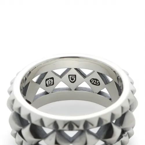 【お取り寄せ注文可能】Multiple Studs Ring L