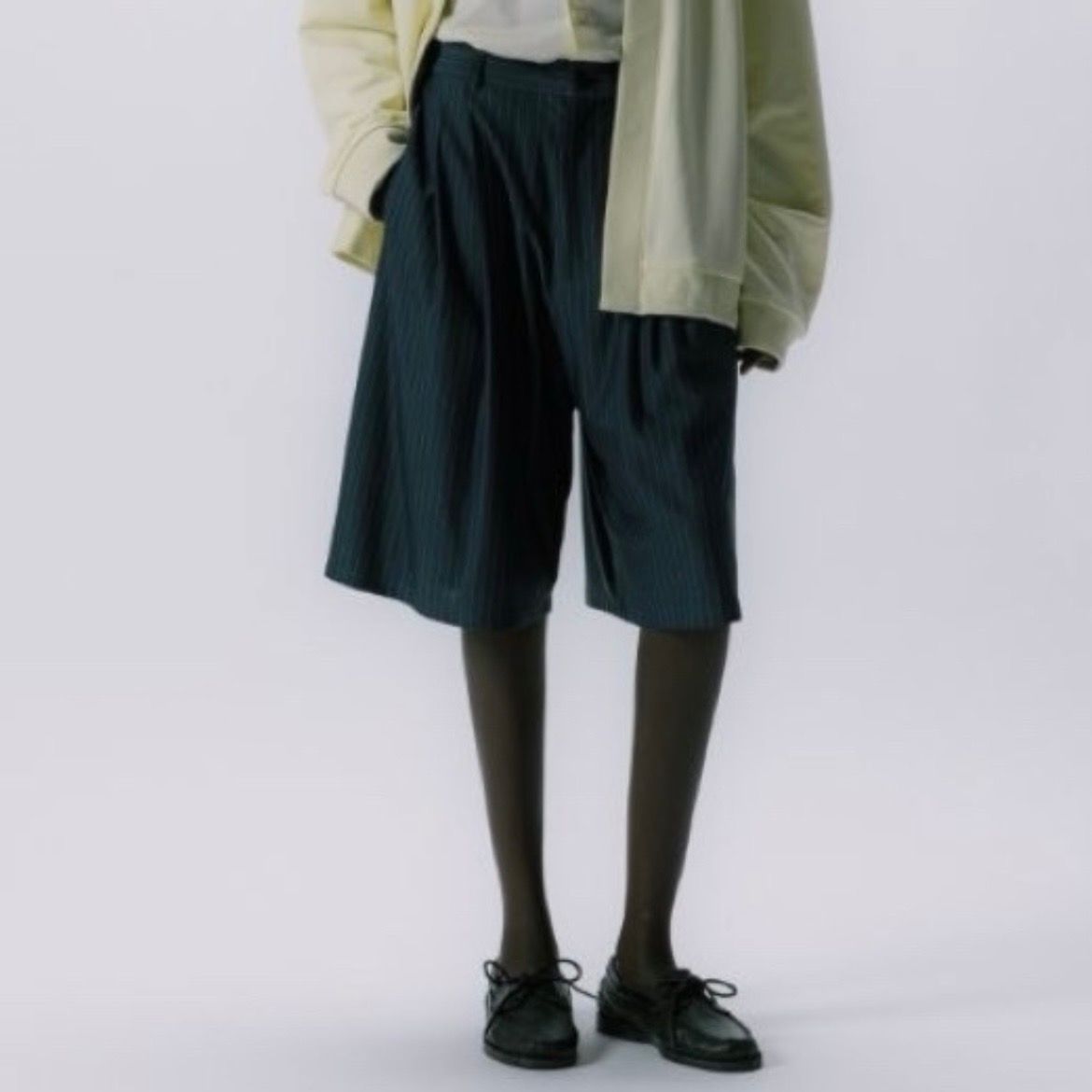 【残り一点】36G Silk Stripe Shorts