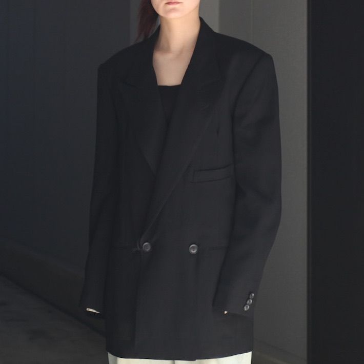 【残り一点】Interlining Pocket Wool Serge Jacket