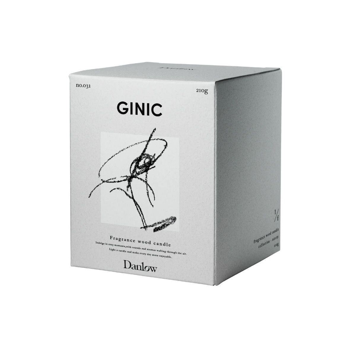 【残りわずか】Fragrance Wood Candle(GINIC)