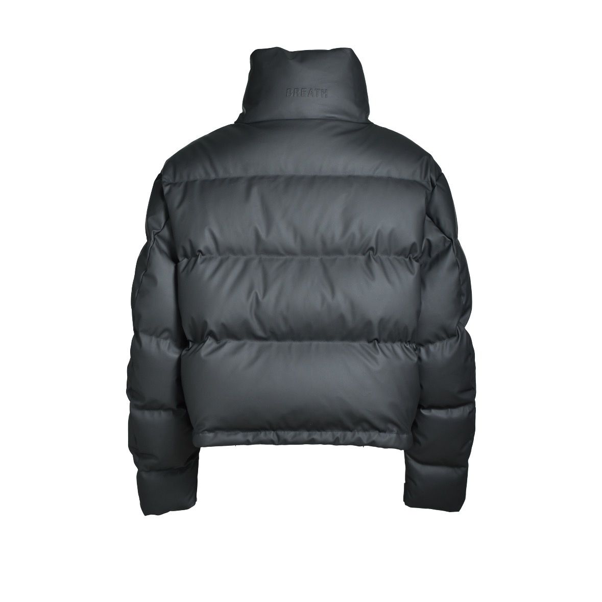 【残り一点】Faux Leather Matte Down Jacket