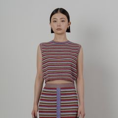 【残り一点】Lulex Multiborder Knitted Tank Top