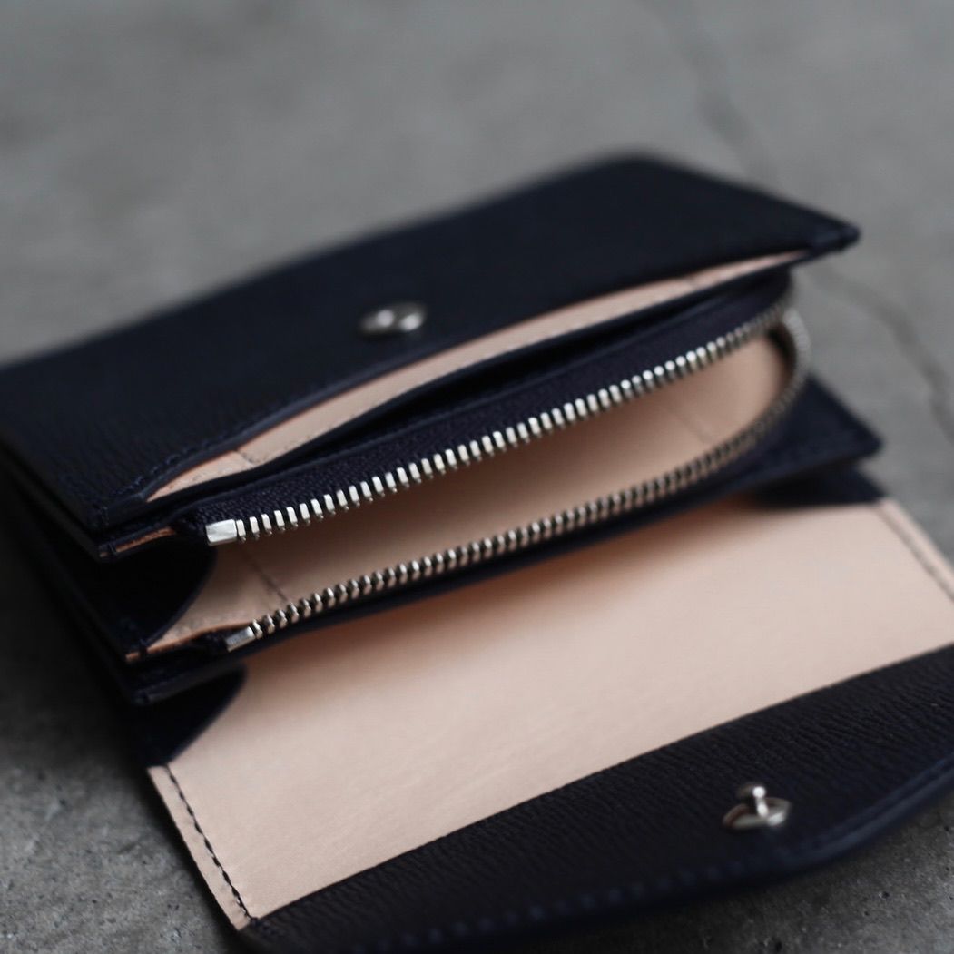 Hender Scheme 折り財布 Hender Scheme - 【残り一点】Flap Billfold(NAVY) | ACRMTSM
