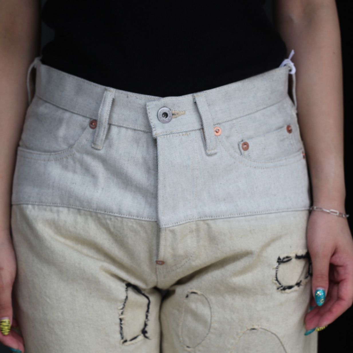 【残り一点】Stratum Denim Pants Straight Cut