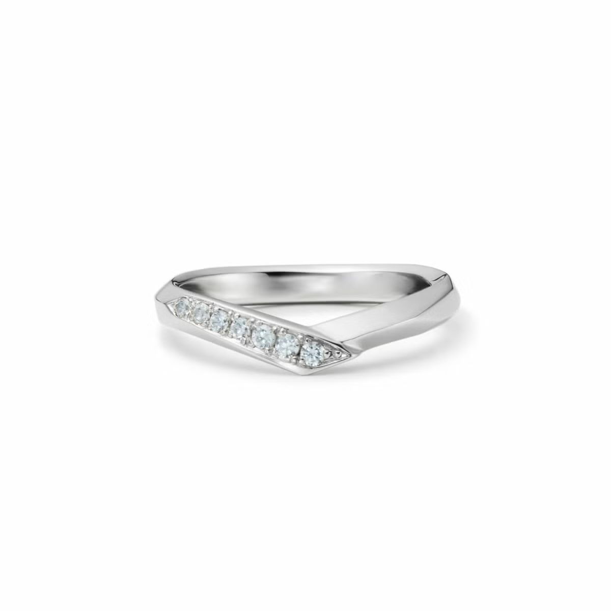 【お取り寄せ注文可能】Hold Ring W / Dia(PLATINUM950)