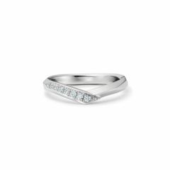 【お取り寄せ注文可能】Hold Ring W / Dia(PLATINUM950)