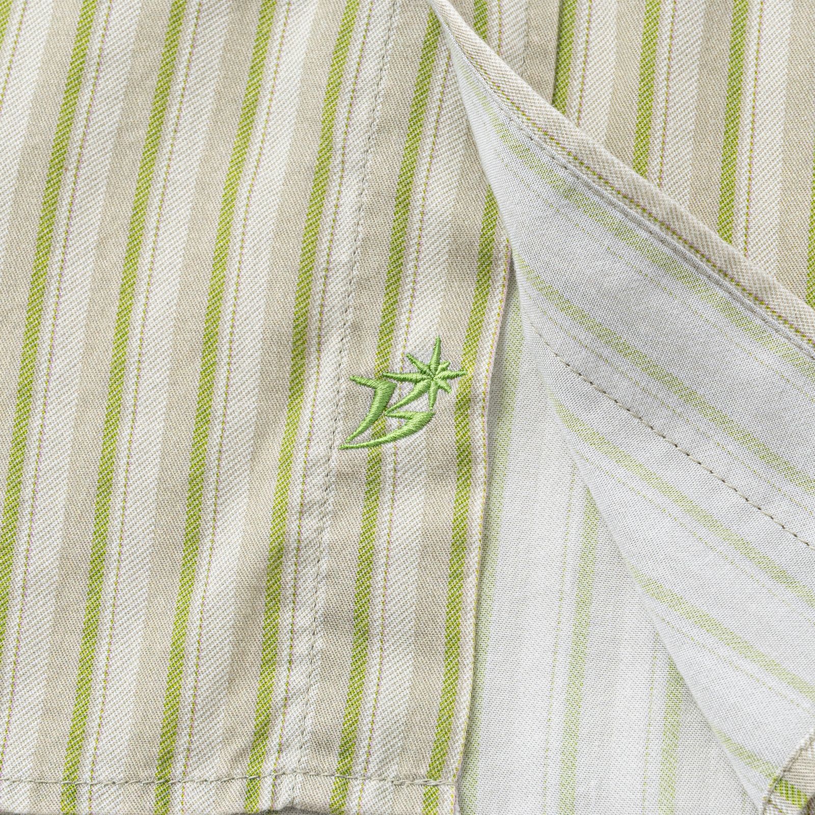 【残り一点】Printed Stripe Shirt