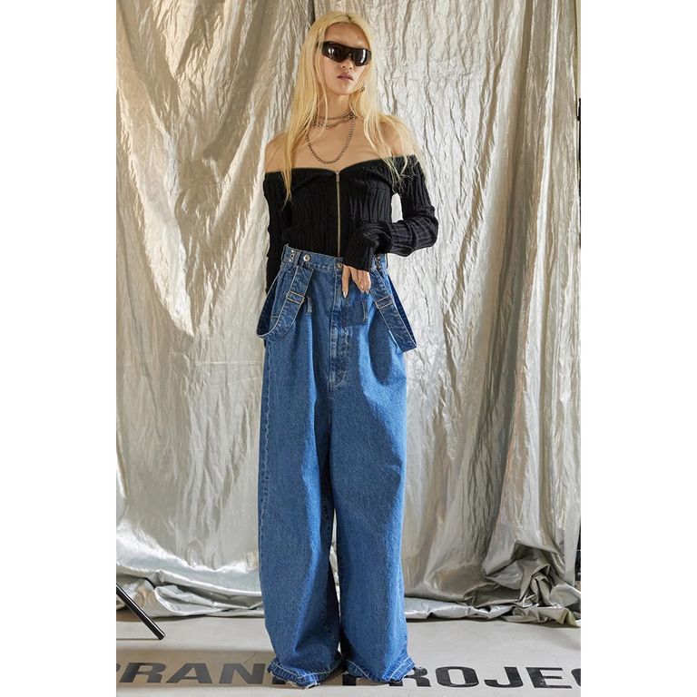 PRANK PROJECT - 【残り一点】Loose Waist Two-way Salopette Pants 
