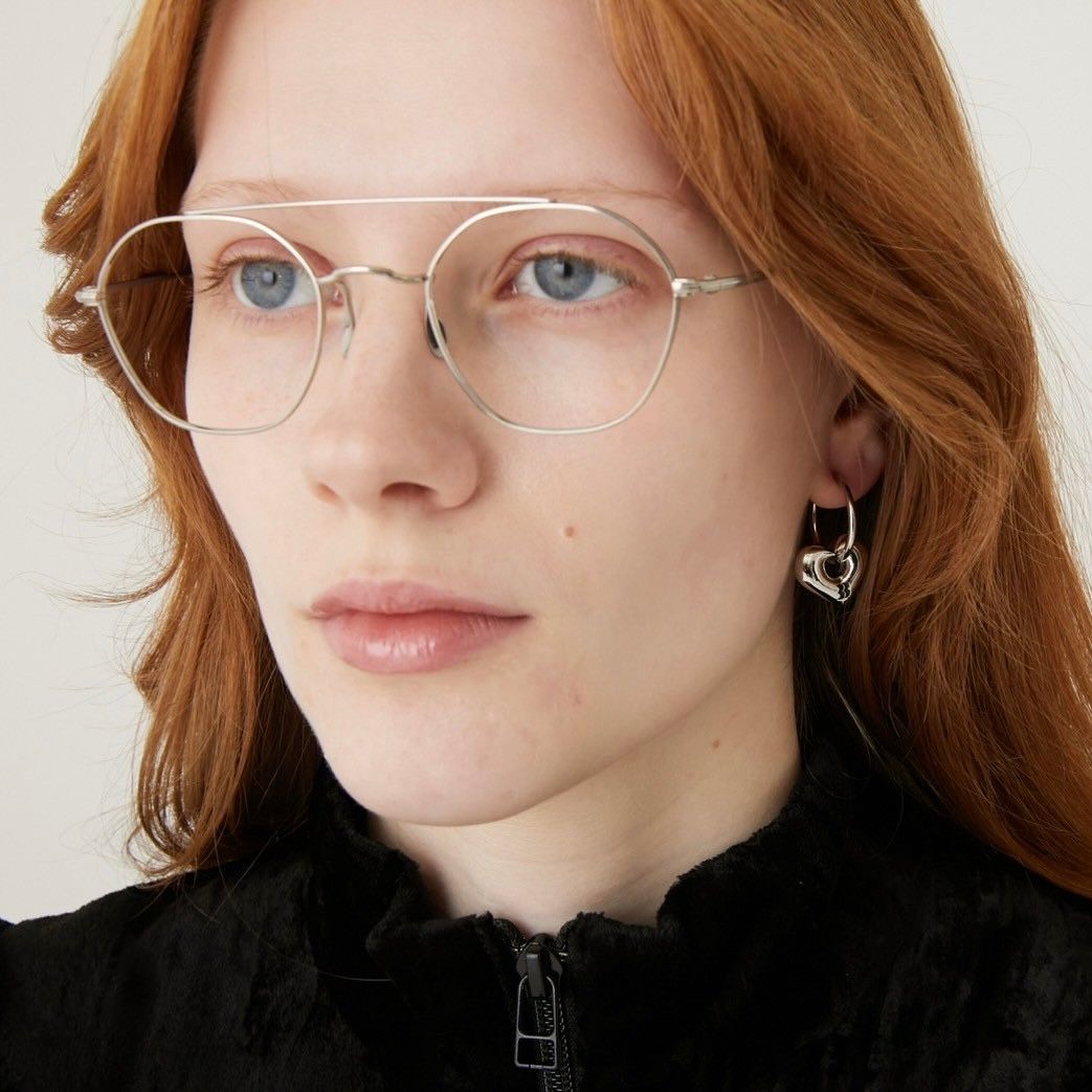 【残り一点】BB Logo Earrings(SILVER_両耳用)