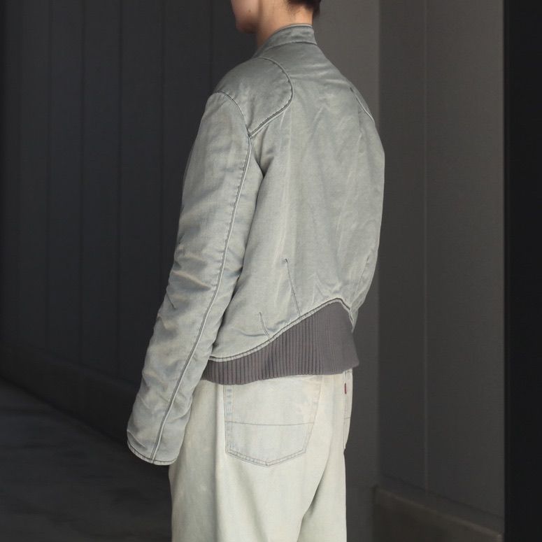 【残り一点】Panelled Padded Moto Jacket