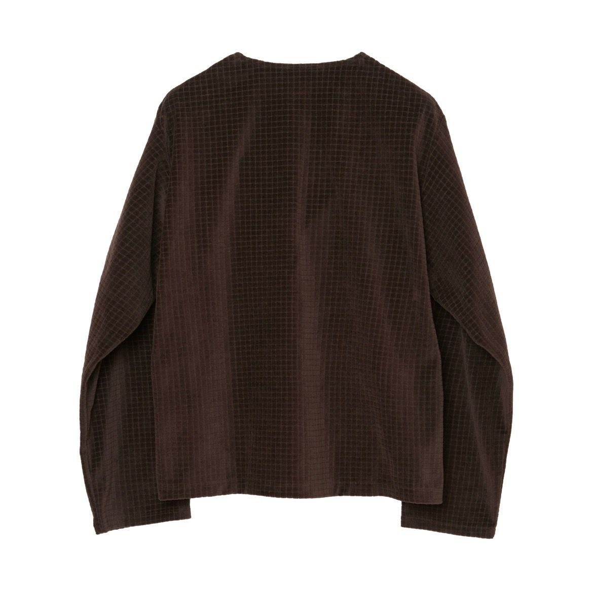 MATSUFUJI 22aw JACQUARD CARDIGAN ブラック 3-