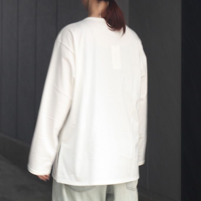 【残り一点】Henley Neck Long Sleeve Shirt